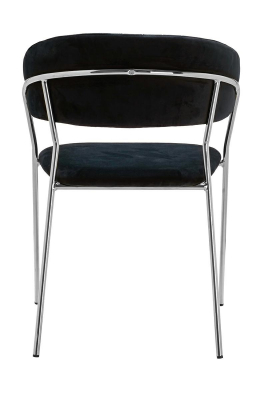 Scaun design Becci Premium, diverse culori, velur/picioare metalice crom, KH1201100121.CHROM - King [3]
