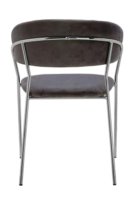 Scaun design Becci Premium, diverse culori, velur/picioare metalice crom, KH1201100121.CHROM - King [11]