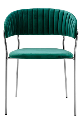 Scaun design Becci Premium, diverse culori, velur/picioare metalice crom, KH1201100121.CHROM - King [19]