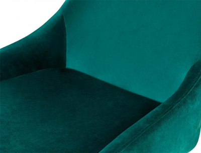 Scaun Clover 50x59x84 cm, Catifea și Metal Albastru Închis - Modesto [22]