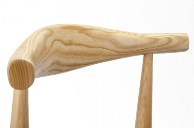 Scaun design clasic Goran lemn masiv/piele ecologica, WD-593.NATURAL - King [3]