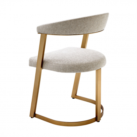   Scaun de dining Dexter finisaj bronz periat loki natural 111473 EICHHOLTZ [2]