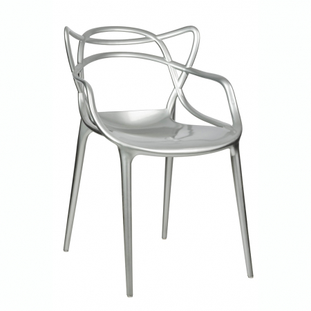 Scaun design lux Hinte Premium argintiu/auriu, ABS, 173-APP1.GOLD - King [8]