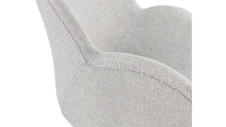 Scaun design Mola, picioare lemn masiv natur / tapiterie material textil, K AC02520LGNA - Kokoon [5]