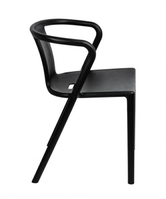 Scaun design negru Mumbi polipropilena, 1615-APC - King [3]