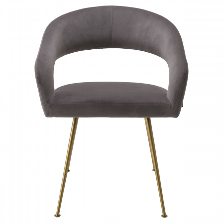   Scaun de dining Bravo din catifea greige savona 116144 EICHHOLTZ [6]