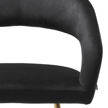   Scaun de dining Bravo din catifea greige savona 116144 EICHHOLTZ [14]