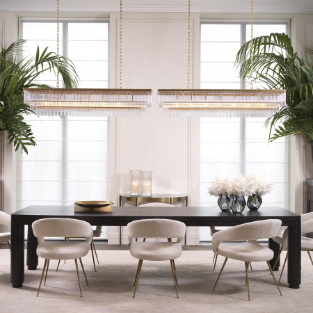   Scaun de dining Bravo bouclé crem 116146 EICHHOLTZ [1]