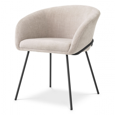 Scaune -   Scaun de dining Campus sisley bej 116371 EICHHOLTZ