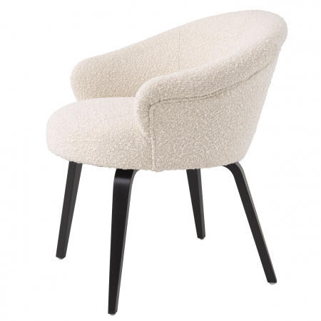   Scaun de dining Moretti bouclé crem 115038 EICHHOLTZ [3]