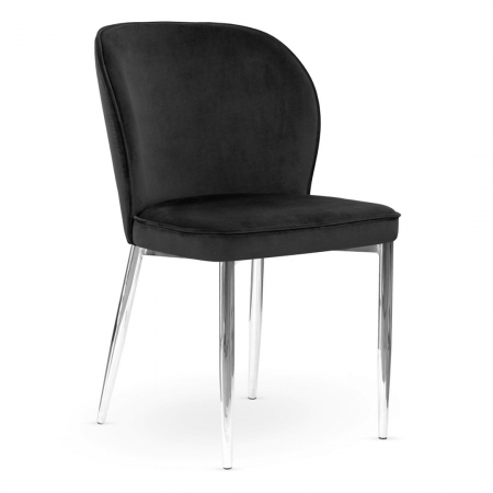 Scaun dining personalizabil Alivi fara brate, picioare metalice, AINECHSTGR3XXXP - Atreve [20]