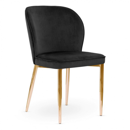 Scaun dining personalizabil Alivi fara brate, picioare metalice, AINECHSTGR3XXXP - Atreve [19]