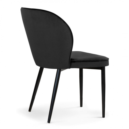 Scaun dining personalizabil Alivi fara brate, picioare metalice, AINECHSTGR3XXXP - Atreve [17]