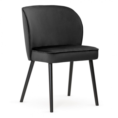 Scaun dining personalizabil Alivi Plus, fara brate, picioare lemn, AINECHPLGR1XXXP - Atreve [4]