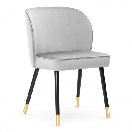 Scaun dining personalizabil Alivi Plus, fara brate, picioare lemn, AINECHPLGR1XXXP - Atreve [1]