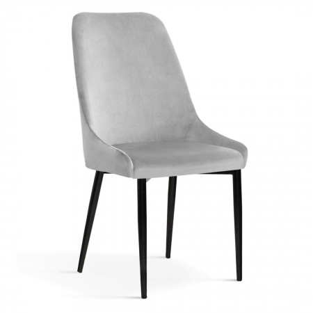 Scaune - Scaun dining personalizabil Brexi, picioare metal, OLIVCHSTGR1XXXP - Atreve