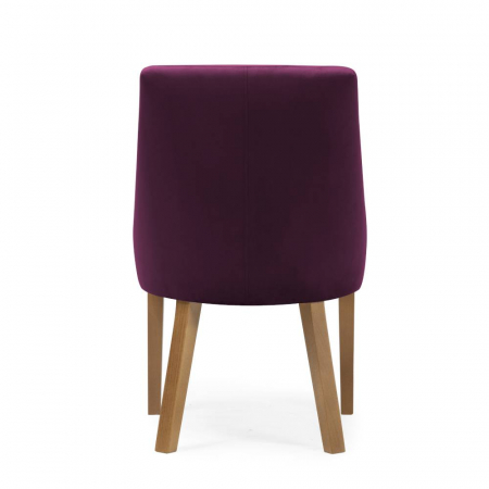 Scaun dining personalizabil Damir, picioare lemn, PAWECHSTGR1XXXP - Atreve [19]