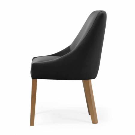 Scaun dining personalizabil Damir, picioare lemn, PAWECHSTGR1XXXP - Atreve [13]