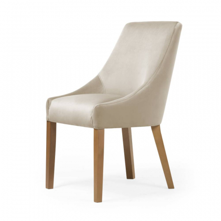 Scaun dining personalizabil Damir, picioare lemn, PAWECHSTGR1XXXP - Atreve [5]