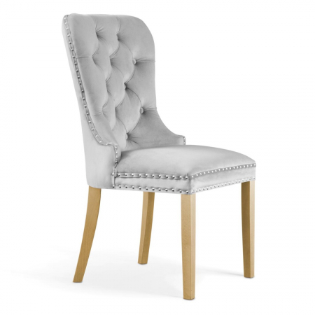 Scaune - Scaun dining personalizabil Geko, fara brate, picioare lemn, MADACHSTGR1XXXP - Atreve
