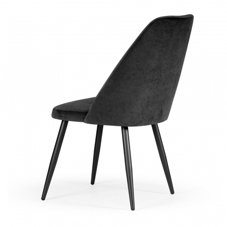 Scaun dining personalizabil Gosha, fara brate, picioare metal, BOSFCHSTGR1XXXP - Atreve [14]