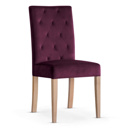Scaun dining personalizabil Keoni, fara brate, picioare lemn, ORLACHSTGR3XXXP - Atreve [3]