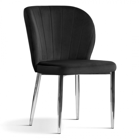 Scaun dining personalizabil Linton, fara brate, picioare metal, SHELCHSTGR1XXXP - Atreve [12]
