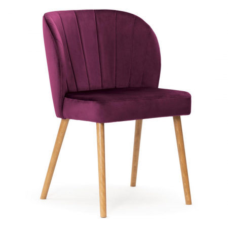 Scaun dining personalizabil Linton Plus, fara brate, picioare lemn, SHELCHPLGR1XXXP - Atreve [6]