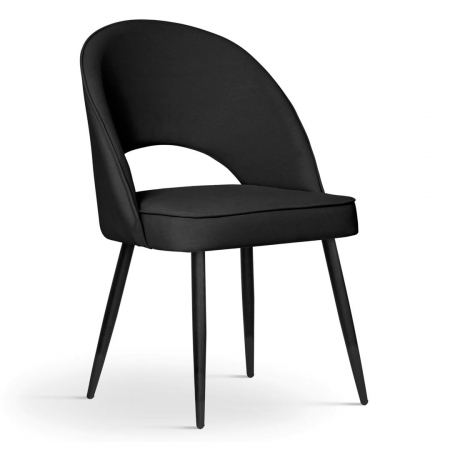Scaun dining personalizabil Nuada, fara brate, picioare metal, PONTCHSTGR1XXXP - Atreve [6]