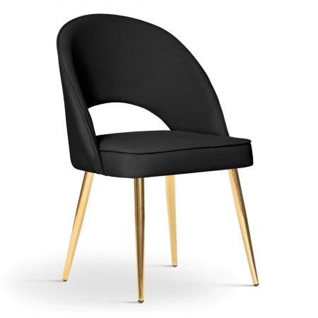 Scaun dining personalizabil Nuada, fara brate, picioare metal, PONTCHSTGR1XXXP - Atreve [8]