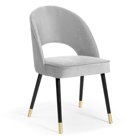 Scaun dining personalizabil Nuada Plus, fara brate, picioare lemn, PONTCHPLGR1XXXP - Atreve [1]