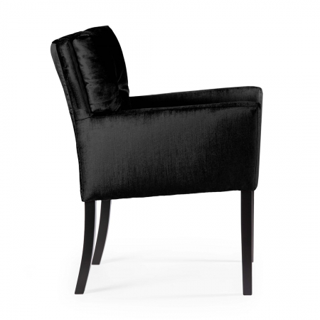 Scaun dining personalizabil Rheta, cu brate, picioare lemn, HAVACHSTGR1XXXP - Atreve [11]