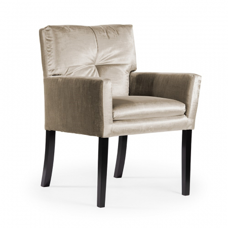 Scaun dining personalizabil Rheta, cu brate, picioare lemn, HAVACHSTGR1XXXP - Atreve [4]