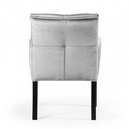 Scaun dining personalizabil Rheta, cu brate, picioare lemn, HAVACHSTGR1XXXP - Atreve [2]