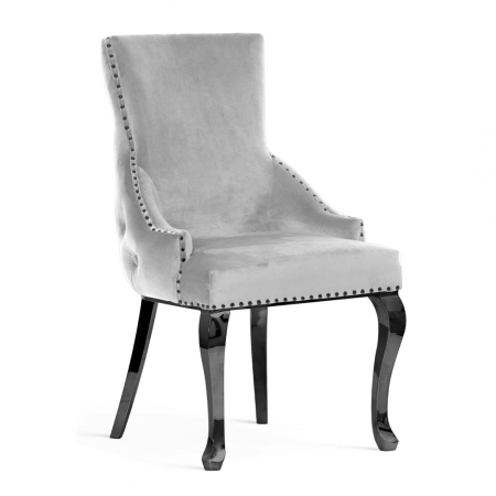 Scaun dining personalizabil Vidal, picioare oțel inoxidabil, EDWACHGLGR1XXXP - Atreve [2]