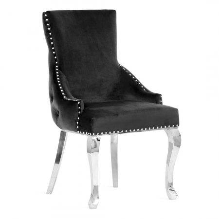 Scaun dining personalizabil Vidal, picioare oțel inoxidabil, EDWACHGLGR1XXXP - Atreve [6]