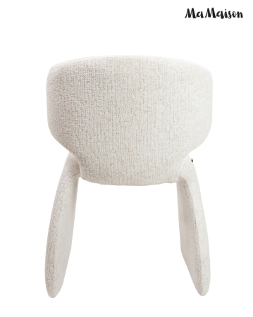 Scaun Edra 53x55x78 cm, Bej Deschis - MaMaison [3]
