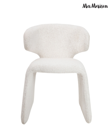 Scaun Edra 53x55x78 cm, Bej Deschis - MaMaison [1]