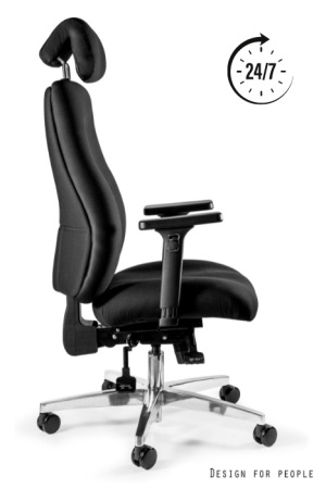 Scaun ergonomic 24/7 Unique ULTIMA, negru [1]