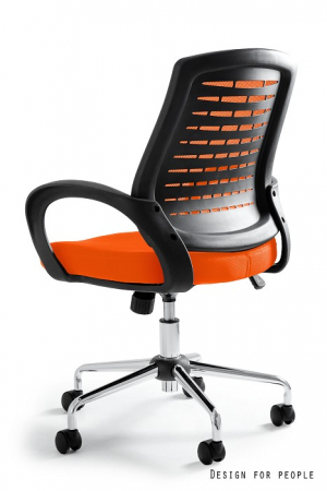Scaun ergonomic de birou Award, sezut cu tapiterie textila diverse culori, inaltime reglabila, baza metal cromat, cu cotiere, W-120-4 - Unique [2]