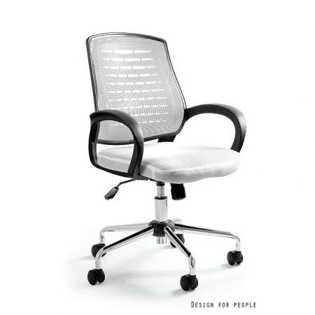 Scaun ergonomic de birou Award, sezut cu tapiterie textila diverse culori, inaltime reglabila, baza metal cromat, cu cotiere, W-120-4 - Unique [9]
