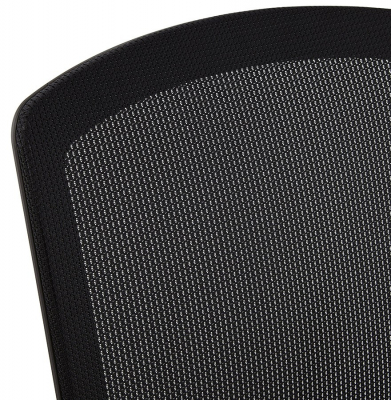 Scaun birou ergonomic negru Tepper premium, spatar mesh, baza rotativa aluminiu, OC00410BL - Kokoon [6]