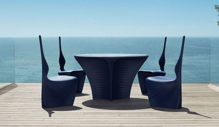 Scaun exterior Biophilia, diverse finisaje, 47x57x103 cm, design modern, 59001FP - Vondom [6]