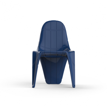 Fotolii si scaune - Scaun exterior F3 52x61x85 cm, rasina de polietilena, diverse finisaje, 60003 - Vondom
