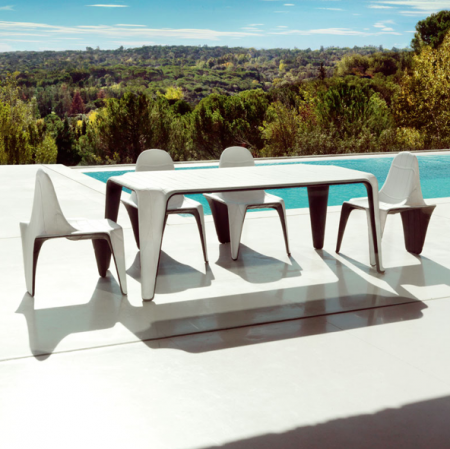 Scaun exterior F3 52x61x85 cm, rasina de polietilena, diverse finisaje, 60003 - Vondom [3]