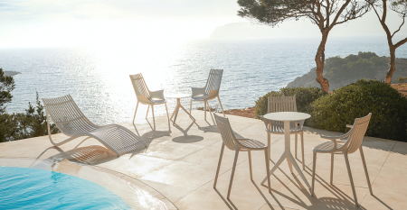Scaun exterior Ibiza cu brate, polipropilena, design modern, 65041 - Vondom [5]