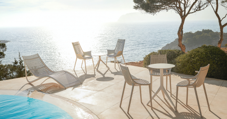 Scaun exterior Ibiza cu brate, polipropilena, design modern, 65044 - Vondom [8]