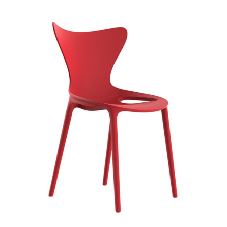 Fotolii si scaune - Scaun exterior Love fara brate, polipropilena, design modern, diverse culori, 65042 - Vondom
