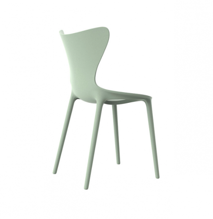 Scaun exterior Love fara brate, polipropilena, design modern, diverse culori, 65042 - Vondom [2]