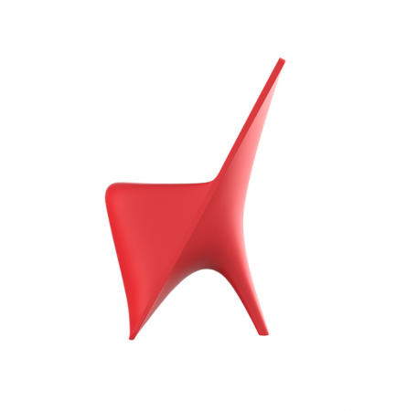 Scaun exterior Pal 50x53x80 cm, rasina din polietilena, design modern, 51025 - Vondom [2]